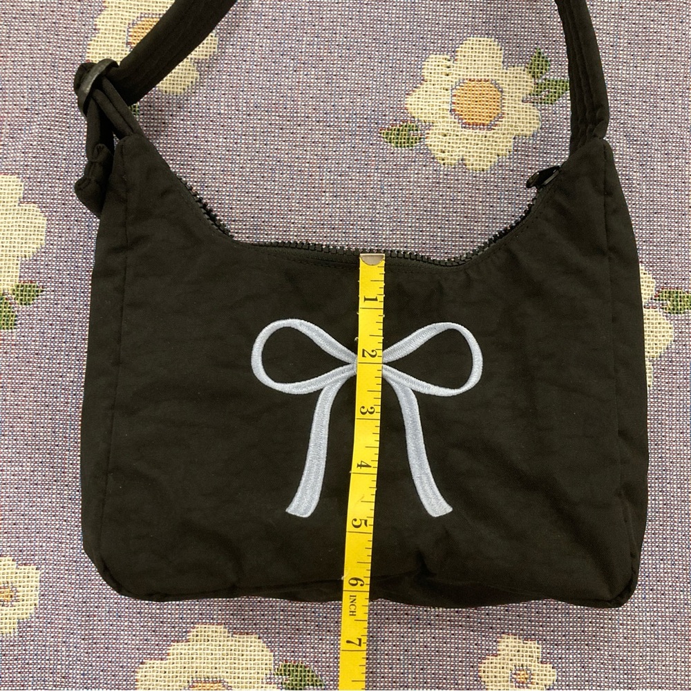 UO ribbon mini nylon shoulder baggu - Picture 5 of 7